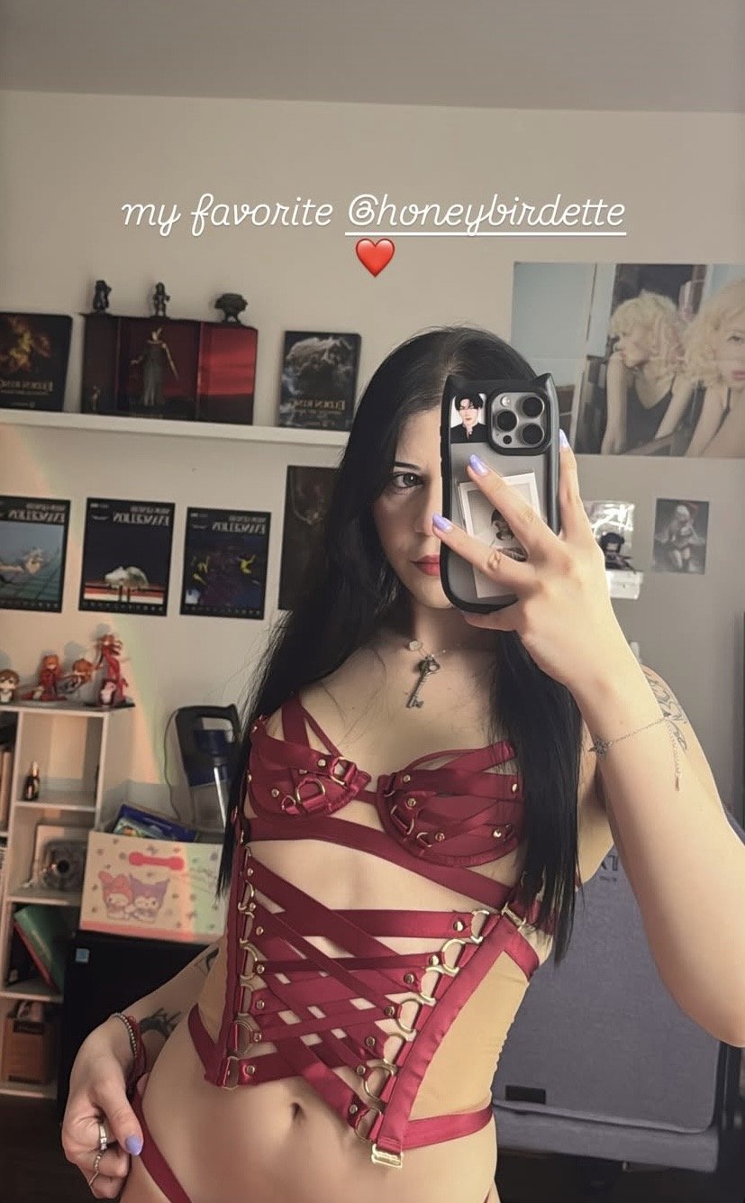 Cherryxverse Red Lingerie #ttygZAD1